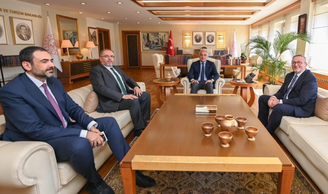 Kültür ve Turizm Bakanı Mehmet Nuri Ersoy, Prof. Dr. Erhan