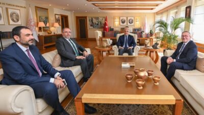 Kültür ve Turizm Bakanı Mehmet Nuri Ersoy, Prof. Dr. Erhan