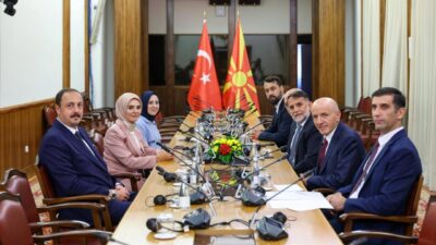 Aile ve Sosyal Hizmetler Bakanı Mahinur Özdemir Göktaş, Kuzey Makedonya’daki