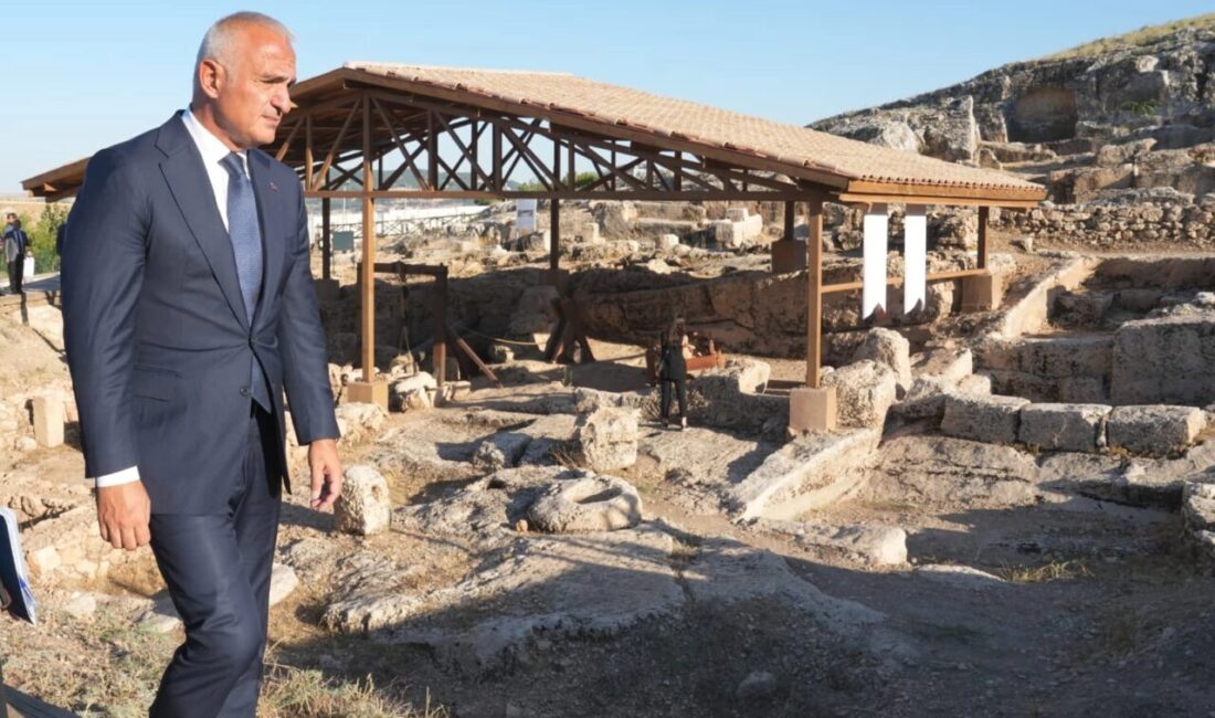 Kültür ve Turizm Bakanı Mehmet Nuri Ersoy, Adıyaman’da kültür ve