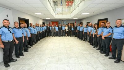 Balıkesir Büyükşehir Belediye Başkanı Ahmet Akın, Zabıta Haftası vesilesiyle Balıkesir