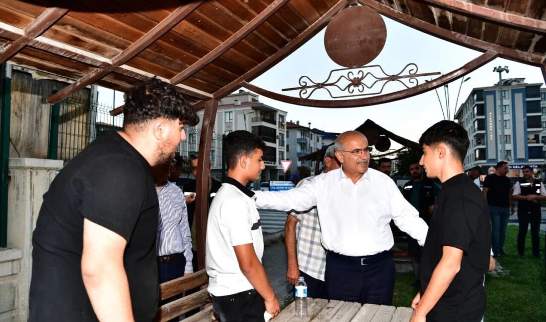 Malatya Büyükşehir Belediye Başkanı Sami Er, Selçuklu Mahallesi’nde sürdürülen asfalt,