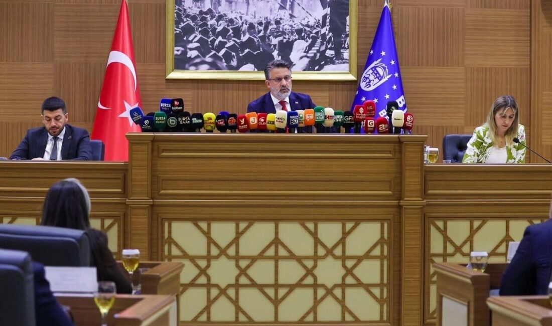 Bursa Büyükşehir Belediye Meclisi’nde konuşan Başkan Vekili Şahin Biba, “Ortak