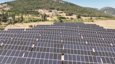 Bursa'nın Gürsu ilçesinde üçüncü Güneş Enerji Santrali (GES) ile yılda