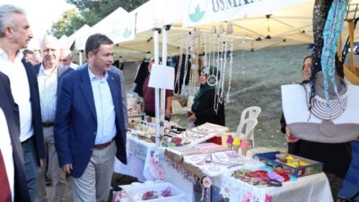 Osmangazi Belediye Başkanı Erkan Aydın, Osmangazi Siyah İncir Festivali kapsamında