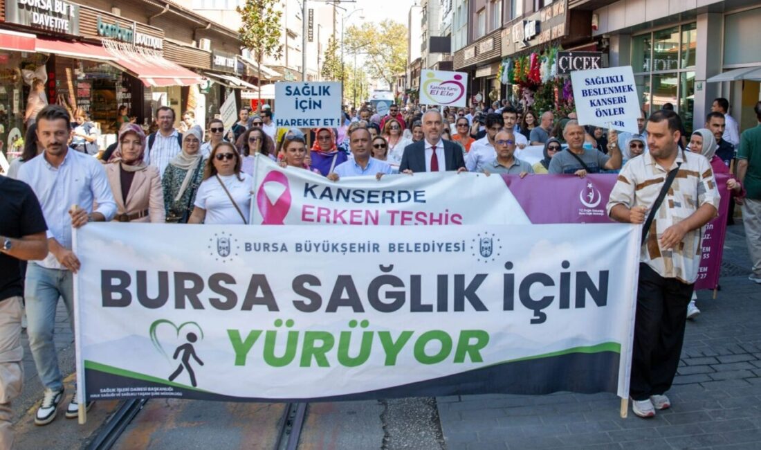 Bursa Büyükşehir Belediyesi tarafından 3-9 Eylül Halk Sağlığı Haftası kapsamında