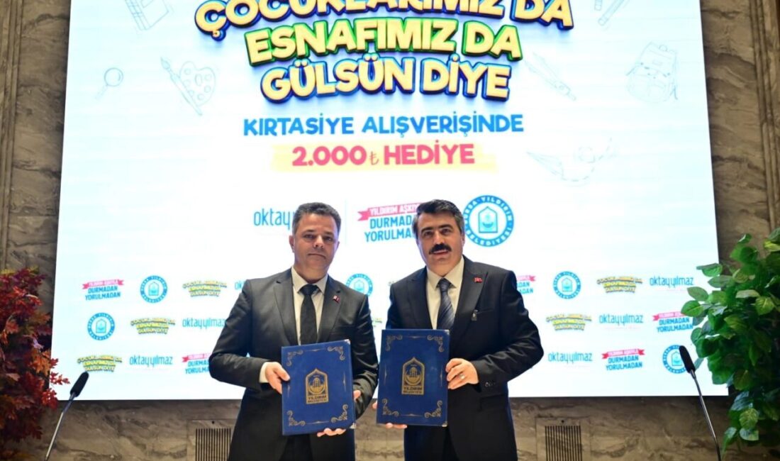 Yıldırım Belediyesi, yeni eğitim-öğretim yılı öncesinde 6 bin öğrenciye 2