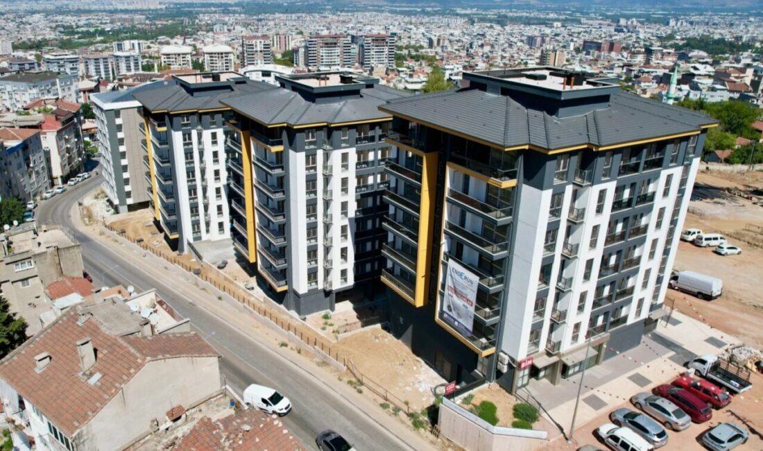 Bursa'da Yıldırım Belediyesi, 30 bin güvenli konut hedefi doğrultusunda Davutkadı
