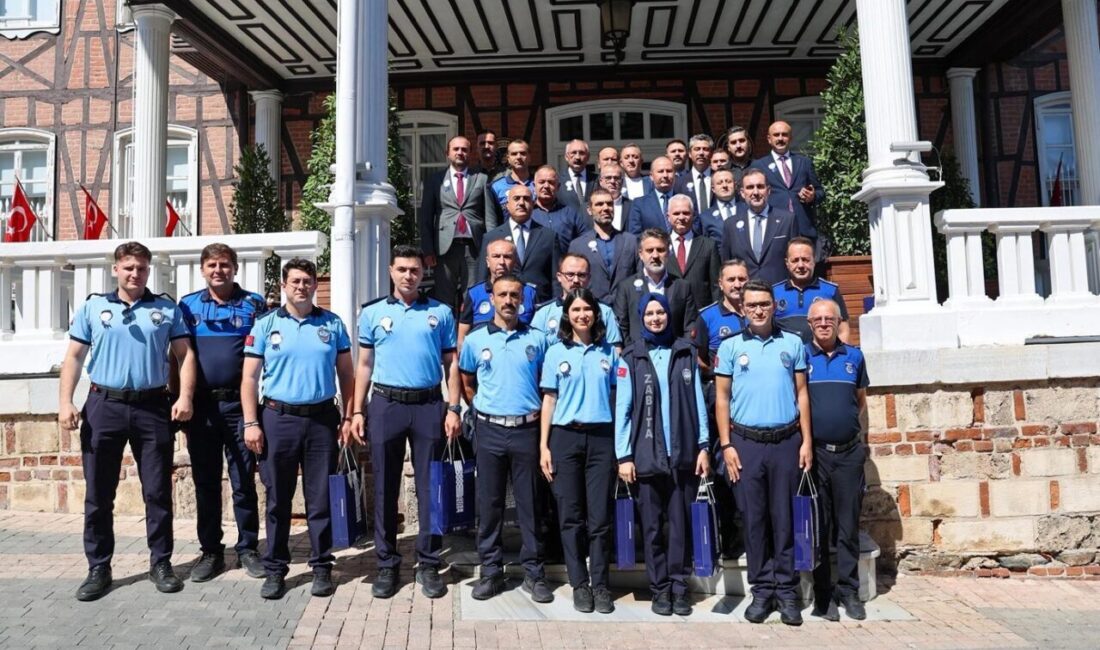 Bursa Büyükşehir Belediyesi Başkan Vekili Şahin Biba, Zabıta Teşkilatı’nın 200’üncü