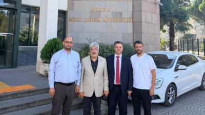 ESDER Bursa İl Başkanlığı ve kentteki kırtasiyeci, giyimci ve ayakkabıcı