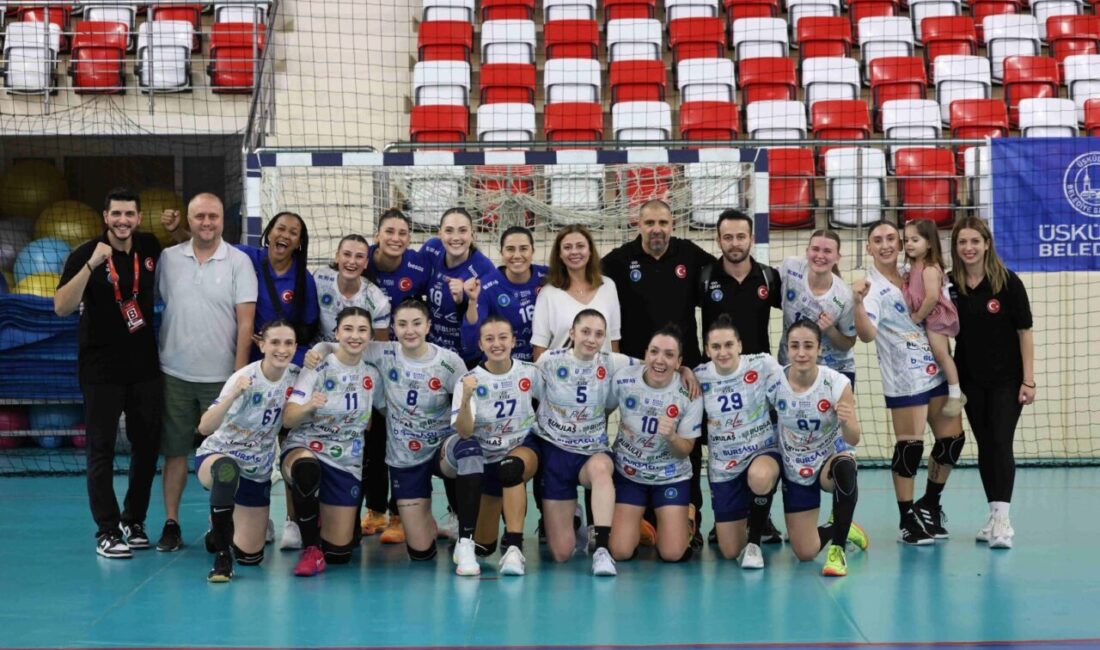 Kadınlar Hentbol Süper Ligi’nde mücadele eden Bursa Büyükşehir Belediyespor, deplasmanda