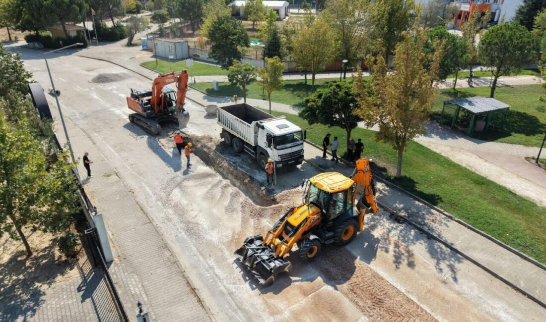 Bursa Büyükşehir Belediyesi, il genelinde sürdürdüğü altyapı ağını genişletme ve