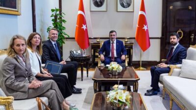Cumhurbaşkanı Yardımcısı Cevdet Yılmaz, Avrupa Birliği, Japonya, Azerbaycan ve Pakistan’ın