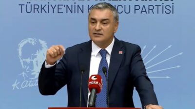 CHP Parti Sözcüsü Müslim Sarı, MYK toplantısının ardından yaptığı açıklamada