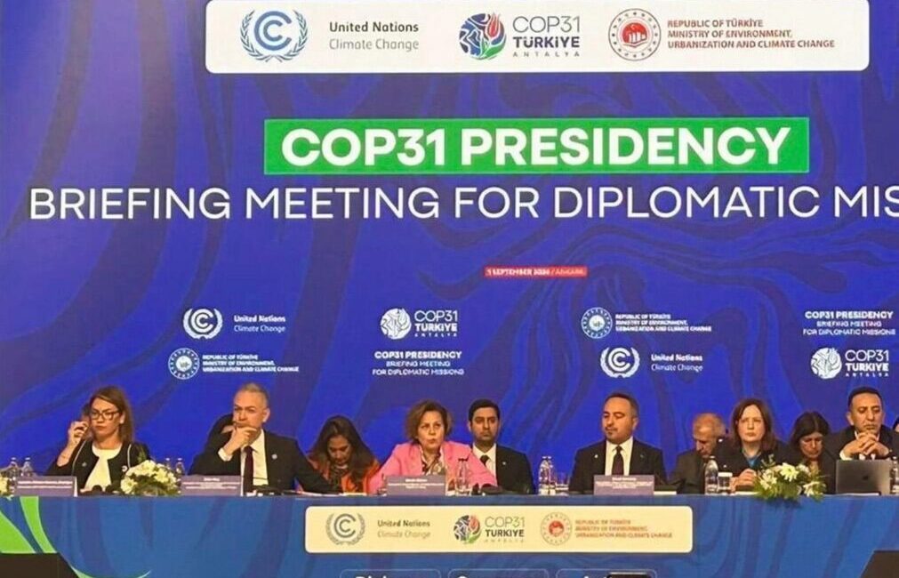 Türkiye’nin ev sahipliğinde Antalya’da düzenlenecek COP31 Liderler Zirvesi öncesinde diplomatik
