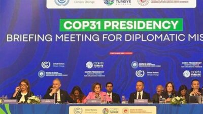 Türkiye’nin ev sahipliğinde Antalya’da düzenlenecek COP31 Liderler Zirvesi öncesinde diplomatik