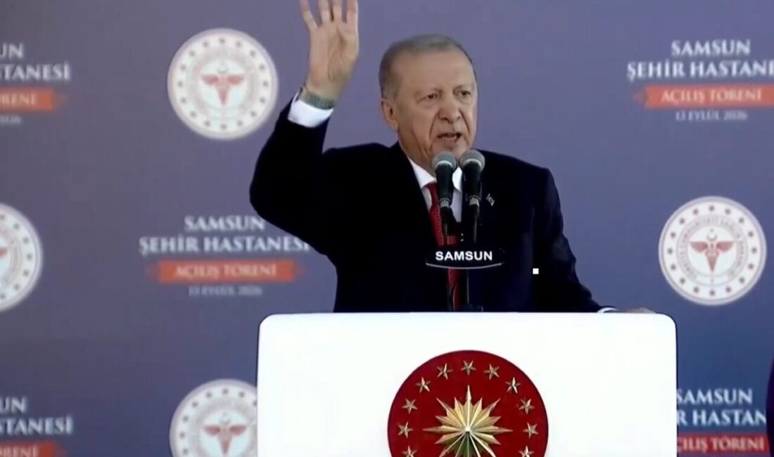 Cumhurbaşkanı Recep Tayyip Erdoğan, Samsun Şehir Hastanesi açılışında yaptığı konuşmada,