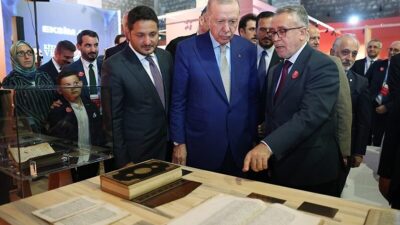 Cumhurbaşkanı Recep Tayyip Erdoğan, “Kitaba Vefa: Cilt Sanatı ve Restorasyon