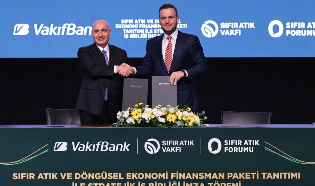 Vakıfbank'ın Sıfır Atık Vakfı iş birliğiyle hazırlanan paket, işletmelerin yeşil