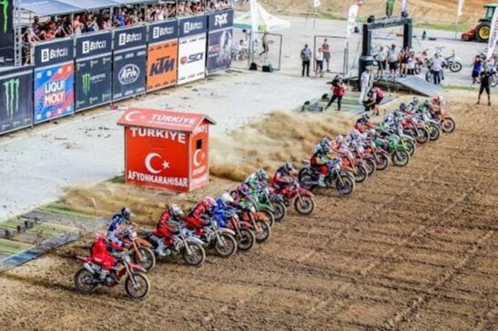 Dünyanın en önemli motokros organizasyonlarından MXGP Türkiye, yarına kadar Afyonkarahisar’da