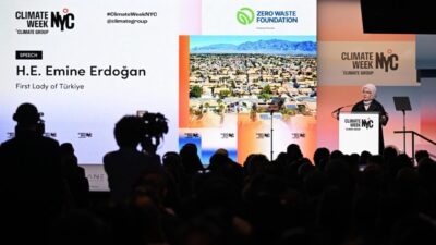 Emine Erdoğan, New York İklim Haftası 2026’nın açılış törenine katıldı.