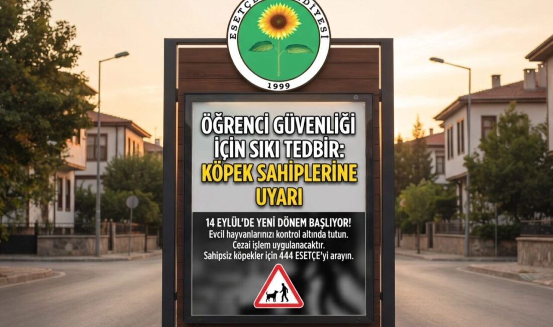 Esetçe Belediyesi, 14 Eylül 2026 Pazartesi günü başlayacak olan yeni