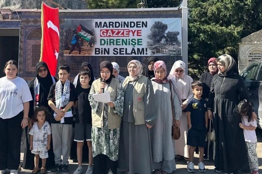 ​Aksa Kadınları Derneği Mardin Temsilciliği, 15 Temmuz Parkı’nda bulunan Kudüs