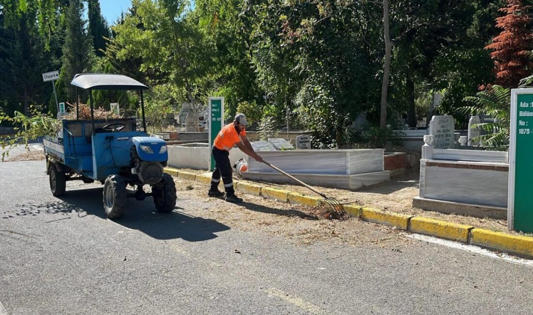 Gebze Belediyesi, vatandaşların kabir ziyaretlerini daha temiz ve düzenli bir