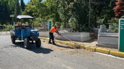 Gebze Belediyesi, vatandaşların kabir ziyaretlerini daha temiz ve düzenli bir