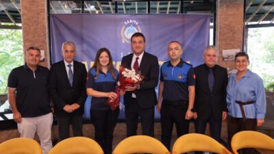 Giresun Belediye Başkanı Fuat Köse, Zabıta Haftası dolayısıyla Zabıta Müdürlüğü