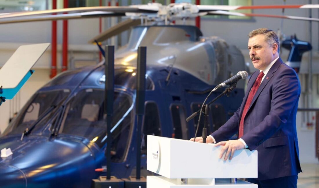 T625 GÖKBEY helikopteri, Emniyet Teşkilatı’nın envanterine girdi. Teslim töreninde konuşan