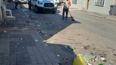 Bursa'nın İnegöl ilçesinde Orhaniye Mahallesi Uncu Sokak'ta gece saatlerinde gerçekleştirilen
