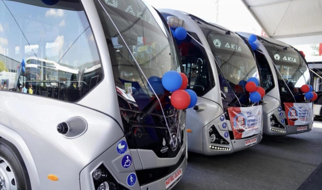 İstanbul Büyükşehir Belediyesi, 400 otobüs, 100 metrobüs, 50 elektrikli otobüs