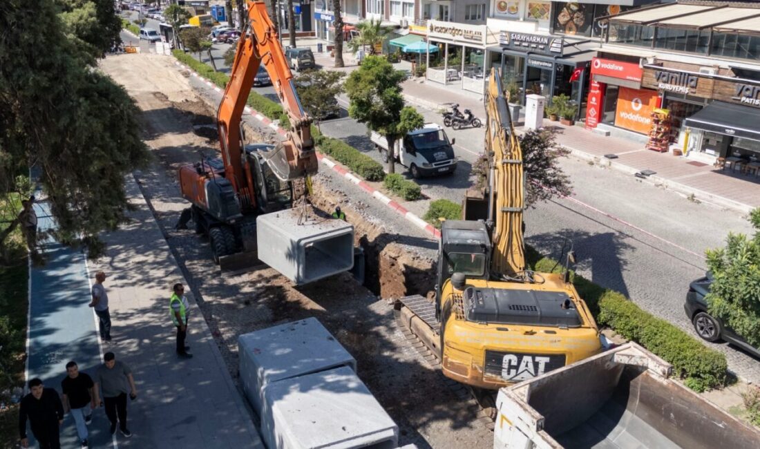 İZSU Genel Müdürlüğü, Bergama ilçe merkezinde taşkın riskine karşı yaklaşık