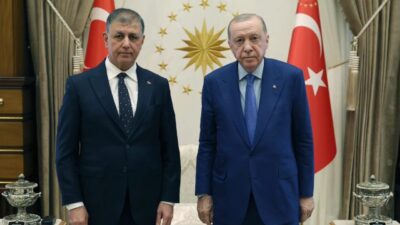 Cumhurbaşkanı Recep Tayyip Erdoğan, İzmir Büyükşehir Belediye Başkanı Cemil Tugay’ı