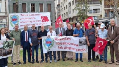 BRTK ve İzmir STK'ları, 1821 Mora Katliamı'nın 205. yılı dolayısıyla