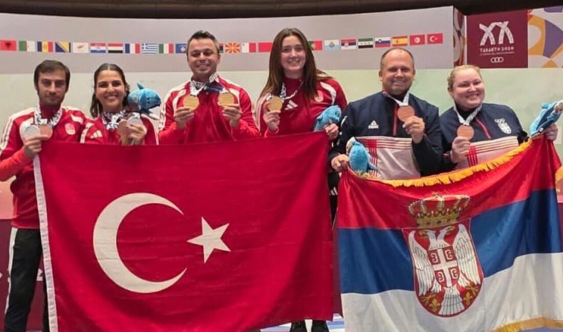İtalya’nın Taranto kentinde düzenlenen Akdeniz Oyunları’nda milli sporcular J.Yzb. İsmail