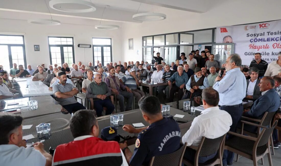 Kayseri Talas Belediye Başkanı Mustafa Yalçın ve Talas Kaymakamı İlyas