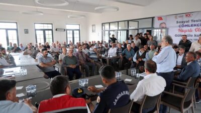 Kayseri Talas Belediye Başkanı Mustafa Yalçın ve Talas Kaymakamı İlyas