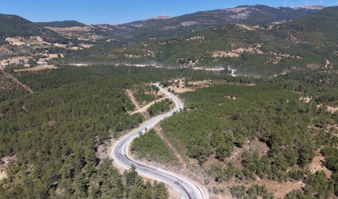 Bursa Büyükşehir Belediyesi, Keles ilçesinde 13 kilometreye yakın yol yenileme