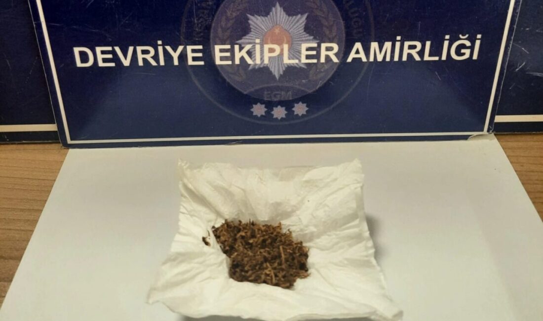 Keşan İlçe Emniyet Müdürlüğü ekipleri, uyuşturucuyla mücadele çalışmaları kapsamında Yörük