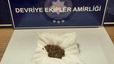 Keşan İlçe Emniyet Müdürlüğü ekipleri, uyuşturucuyla mücadele çalışmaları kapsamında Yörük