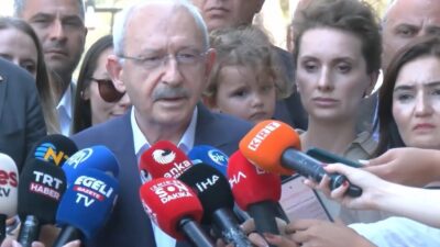 CHP Genel Başkanı Kemal Kılıçdaroğlu, İzmir Buca Cezaevi’nde tutuklu bulunan