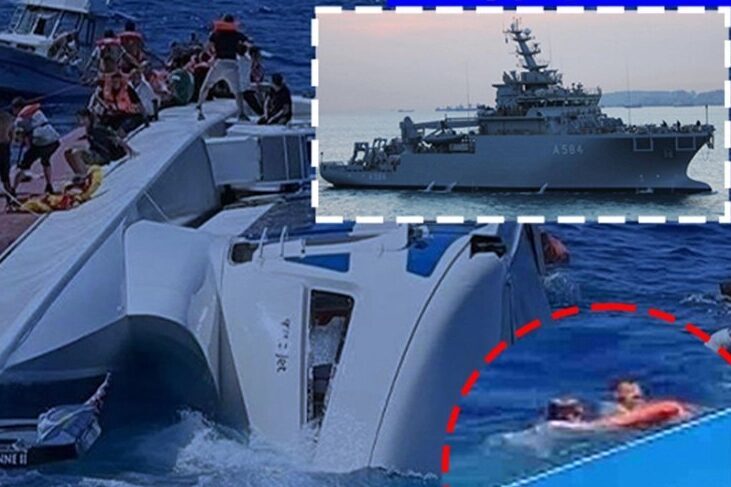 KKTC Başbakanı Ünal Üstel, Girne açıklarında yaşanan deniz faciasının ardından