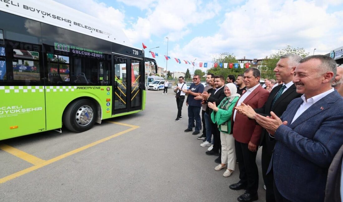 Kocaeli Büyükşehir Belediyesi, Karamürsel-İzmit arasında 95 araçla hizmet verecek 41G