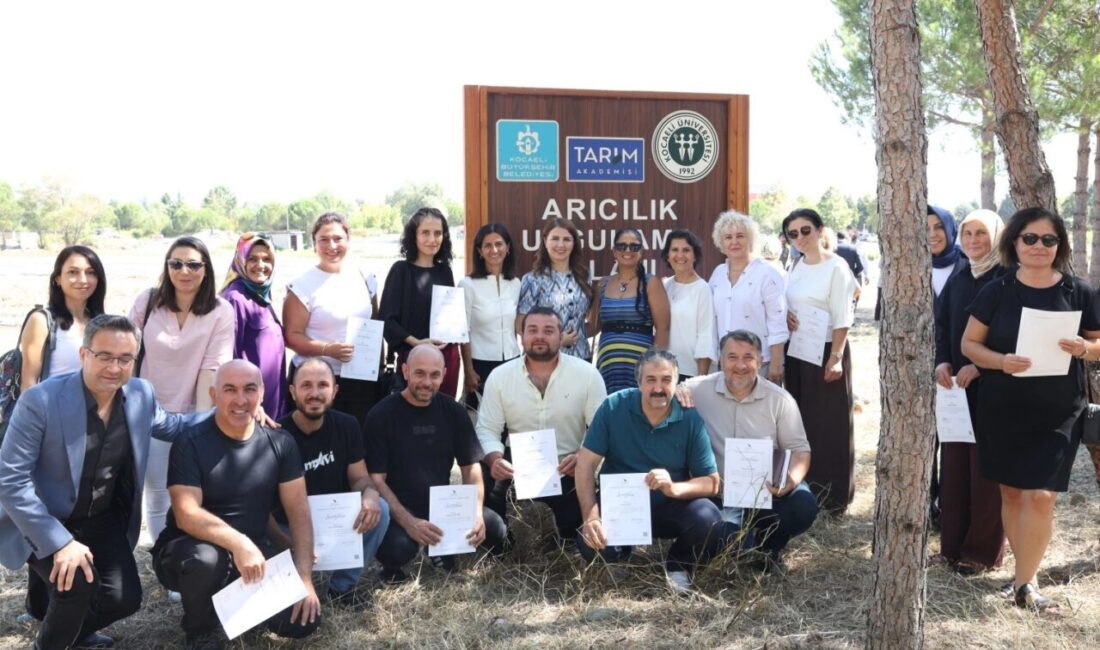 Kocaeli Büyükşehir Belediyesi İstihdam Akademileri bünyesinde faaliyet gösteren Tarım Akademisi,