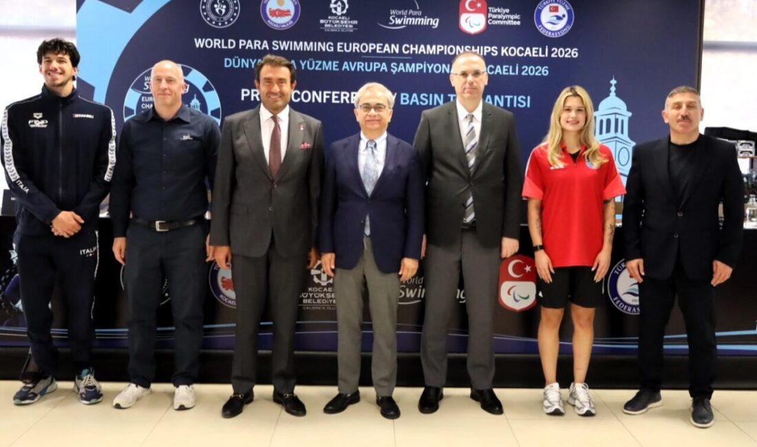 Kocaeli Büyükşehir Belediyesi’nin ev sahipliğinde düzenlenecek 2026 Avrupa Para Yüzme