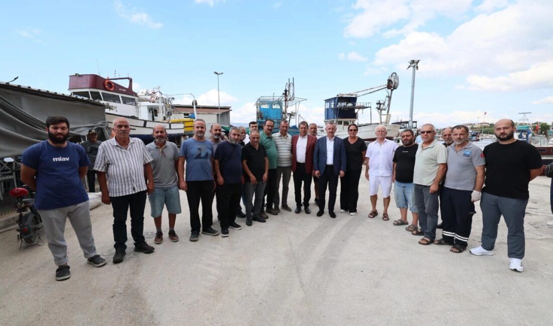 Kocaeli Büyükşehir Belediye Başkanı Tahir Büyükakın, Ereğli Balık Hali ve
