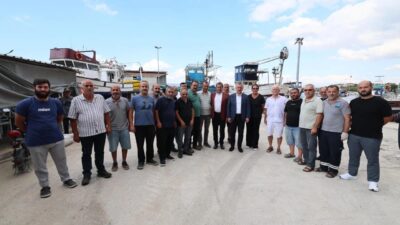 Kocaeli Büyükşehir Belediye Başkanı Tahir Büyükakın, Ereğli Balık Hali ve