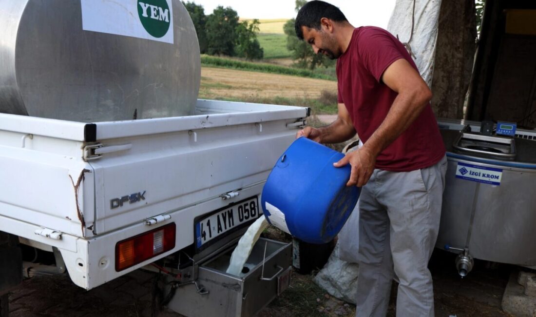 Kocaeli Büyükşehir Belediyesi’nin yüzde 50 hibeli süt soğutma tankı desteği,